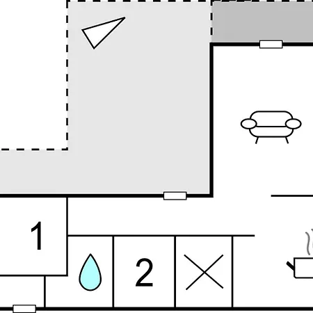 Two-bedroom Holiday In Oksbøl